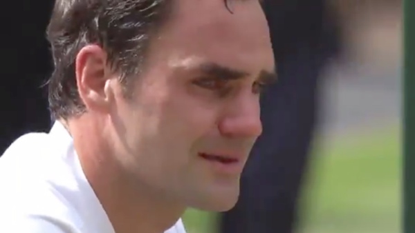 Federer si commuove guardando i quattro figli  eurosport.it