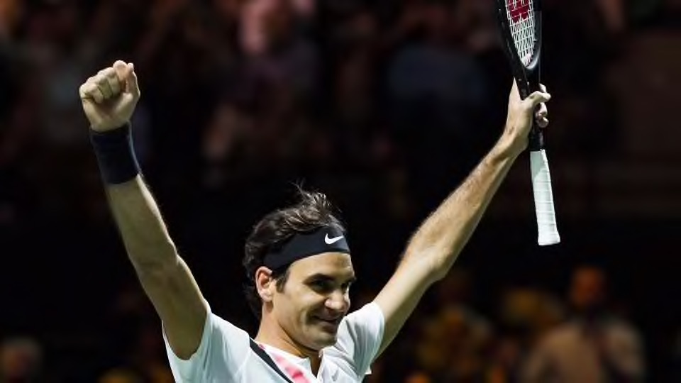 Federer esulta hindustan times